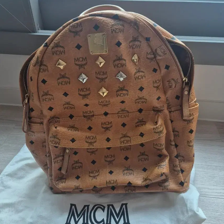[BUNJANG] MCM Starlight Backpack Brown / MCM  백팩 브라운