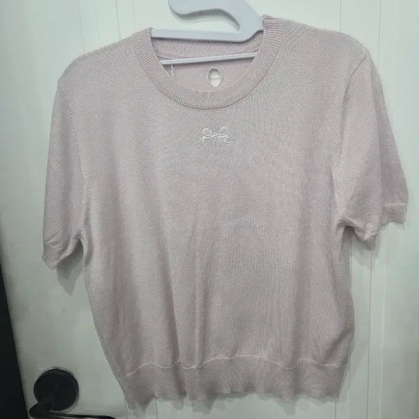 [BUNJANG] Ribbon Knit Tee / 리본 니트 티 팔아요