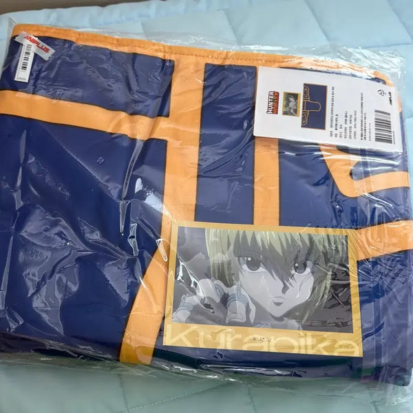 [BUNJANG] Hunter x Hunter x Animate Cafe Kurapika Cloak Blanket (Sealed) / 미개봉) 헌터헌터 콜라보 카페 크라피카 망토 담요