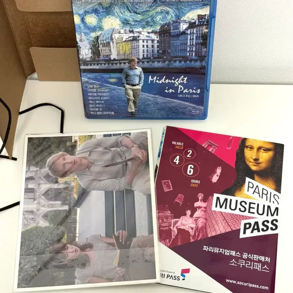 [BUNJANG] Midnight in Paris Blu-ray Limited Edition Full Set Unused / 미드나잇 인 파리 블루레이 한정판 풀구성 미재생 최상급