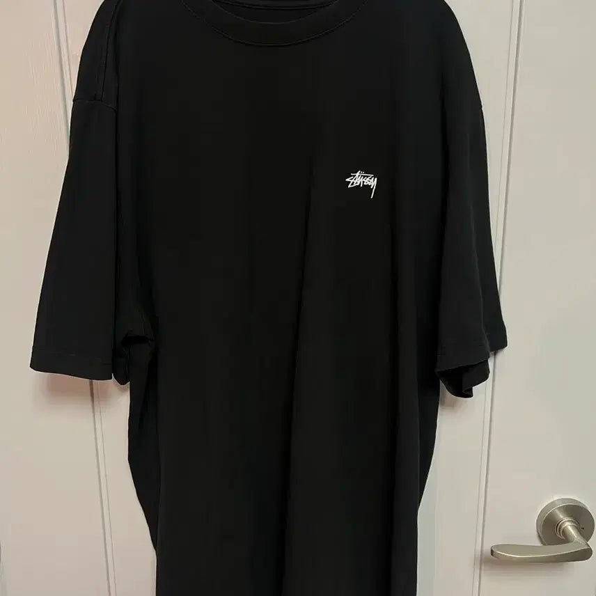 [BUNJANG] Stussy Logo Graphic T-Shirt XXL Black / 스투시 반팔티 XXL 블랙
