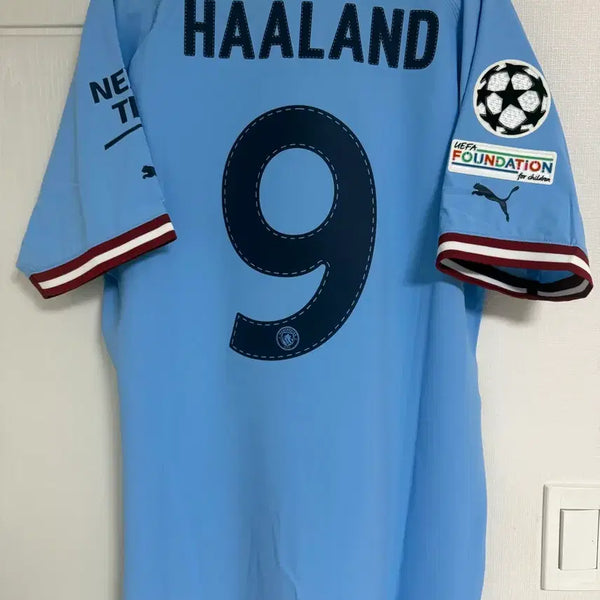 [BUNJANG] Manchester City 22-23 Home Authentic Haaland Jersey XL / 맨시티 22-23 홈 어센틱 홀란 XL