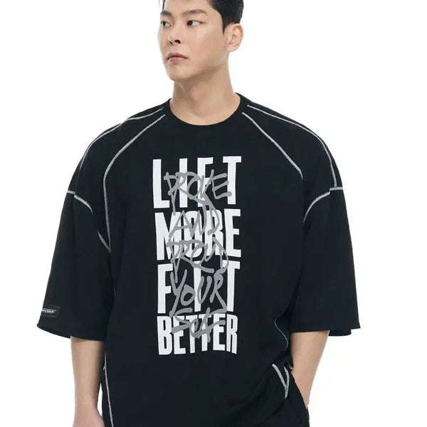 [BUNJANG] Byjac Bulk Heavy Mesh Lift Short Sleeve T-Shirt XL / 바이젝 벌크 헤비메쉬 리프트 숏슬리브 xl 반팔티셔츠