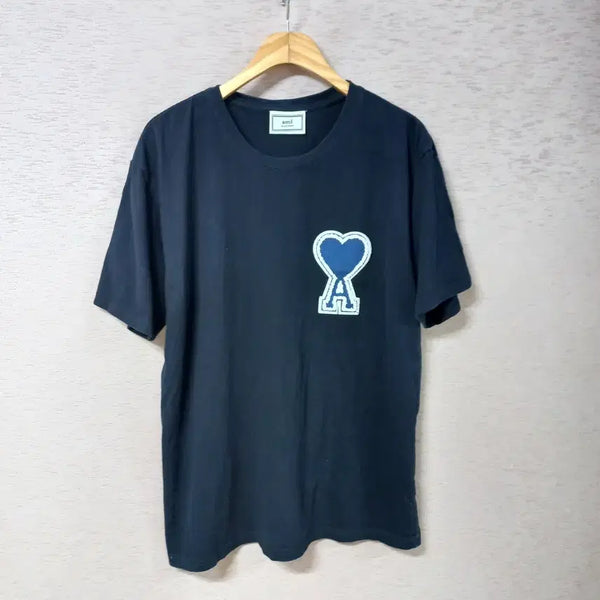 [BUNJANG] B7-8 Navy Short Sleeve T-Shirt Men / B7-8/아미 네이비 반팔 티셔츠 남성