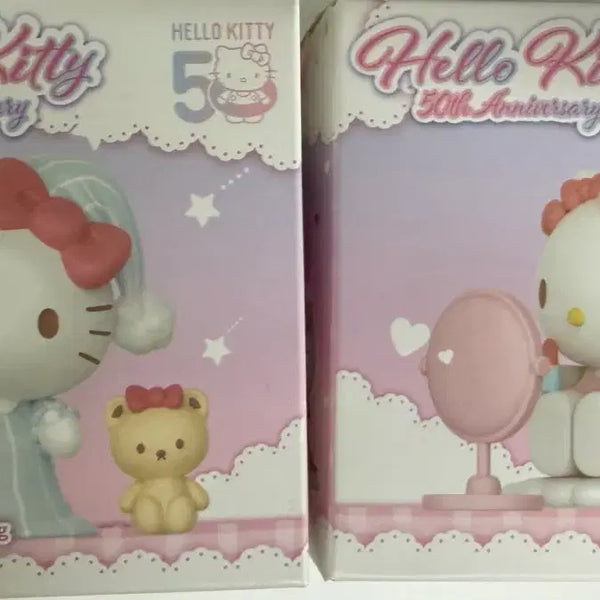 [BUNJANG] Pop Mart Hello Kitty 50th Anniversary "Daily Life" & "Perfect Date" Figure Bundle Set / 일괄) 팝마트 헬로키티 50주년 일상생활 피규어 메이크업