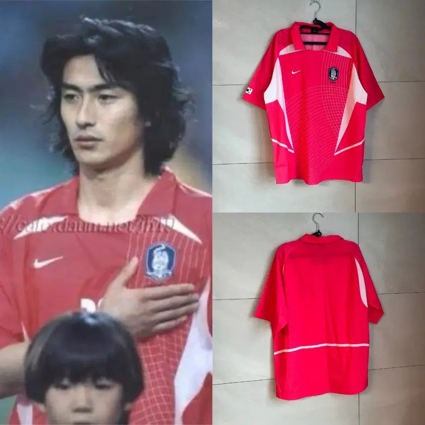 [BUNJANG] Nike 2002 World Cup South Korea National Football Team Jersey L/100 / 나이키 2002 월드컵 대한민국 국대 축구 유니폼 [L/100]