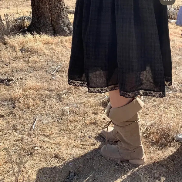 [BUNJANG] Foeto Suede Boots Beige 230 / (230)포에토 부츠 foeto 스웨이드 부츠