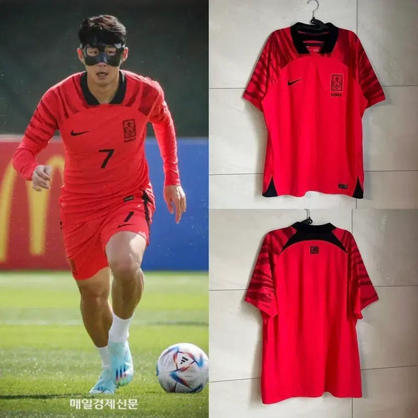 [BUNJANG] Nike Korea 2022-2024 National Football Team Dri-Fit Stadium Home Jersey / [택제거새상품/S] 나이키 대한민국 22-24 축구 국가대표팀 유니폼