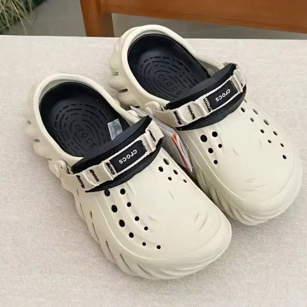 [BUNJANG] Crocs Echo Clog Gray M9W11 (270mm) / (택배포함)새상품 크록스에코클로그M9W11  그레이270mm