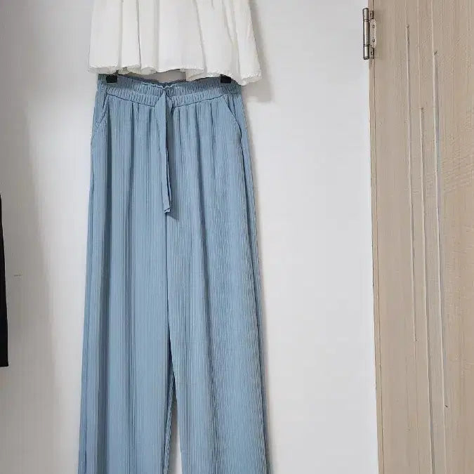 [BUNJANG] Pleated Wide Leg Pants / 플리츠 와이드 바지