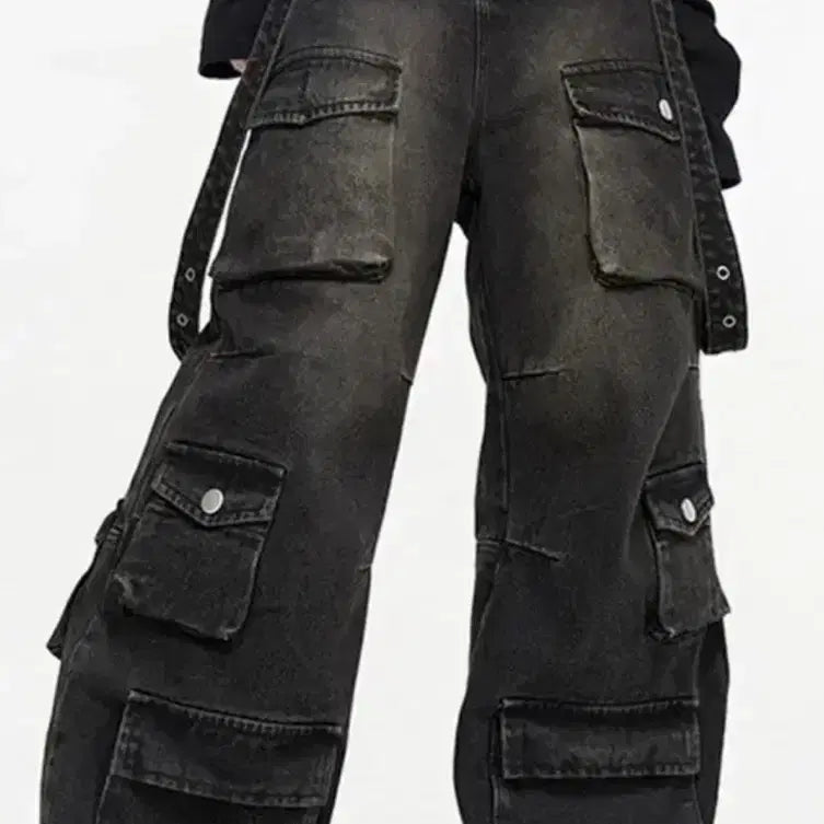 [BUNJANG] KUAS Multi Pocket Cargo Pants / 콰스(kuas) 멀티 포켓 카고 팬츠
