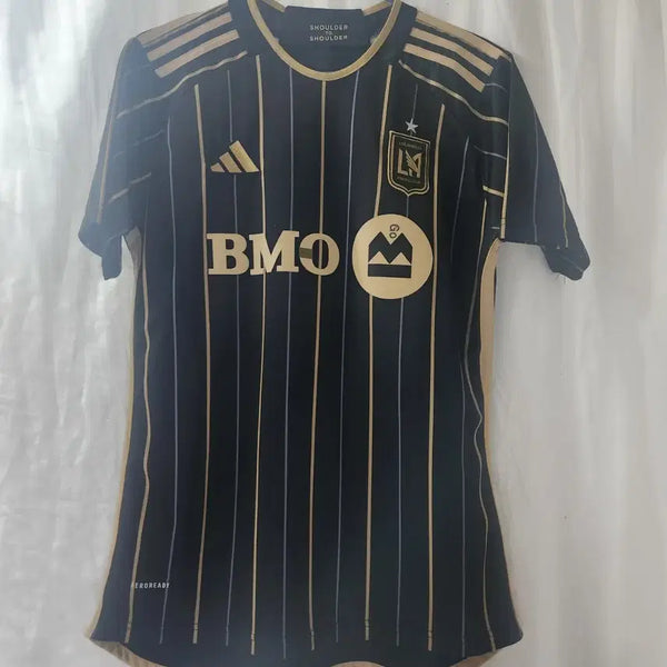 [BUNJANG] Adidas LA FC Soccer Jersey Black Gold / 아디다스 LA FC 축구 유니폼 블랙 골드 50x72