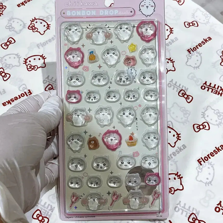 [BUNJANG] Bong Bong Drop Sticker / 봉봉드롭 스티커