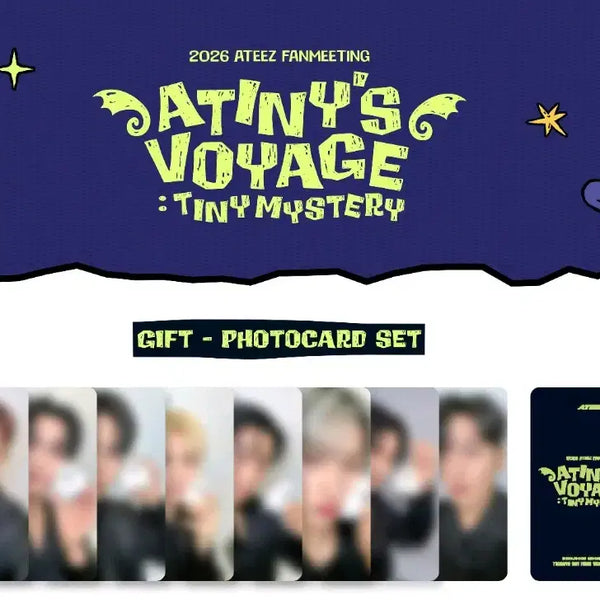 [BUNJANG] ATEEZ ATINY FAN MEETING Photocard Set / 에이티즈 ATEEZ 팬미팅 에이티니존 ATINY 포토카드 세트 판매 양도