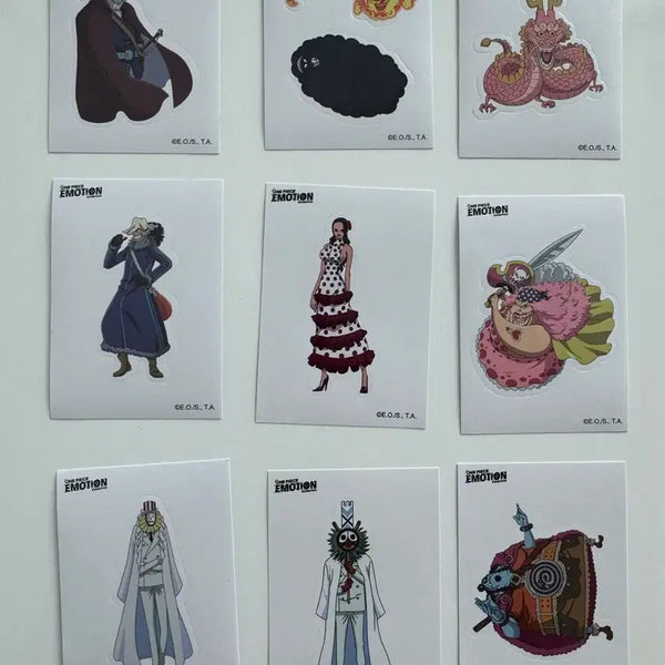 [BUNJANG] One Piece Emotion Stickers / 원피스 이모션 스티커