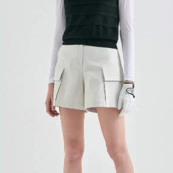 [BUNJANG] Lanvin Blanc Golf Wide Shorts / 랑방 블랑 골프 와이드 반바지 55~66