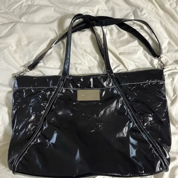[BUNJANG] Matin Kim Big Coating Dot Bag Black / 마뗑킴 빅코팅도트백 블랙 팔아요