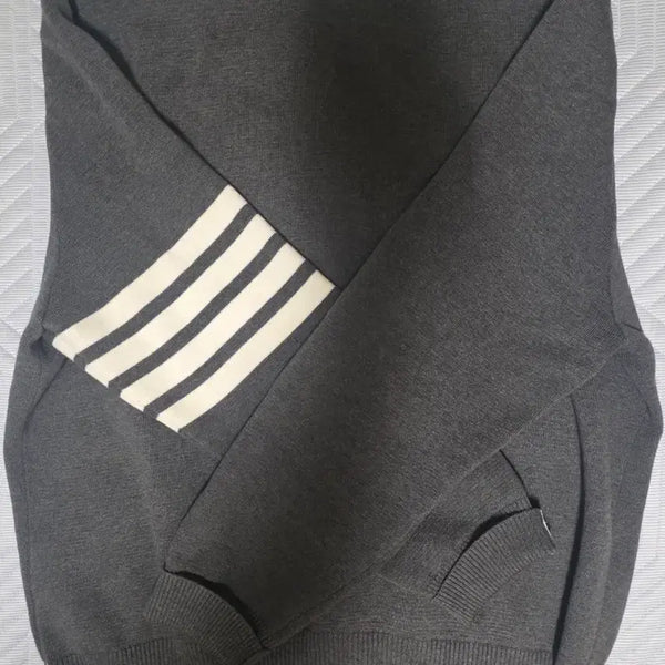 [BUNJANG] Thom Browne Milano Stitch Four-Bar Medium Grey Cardigan / 톰브라운 밀라노 스티치 사선 미다움 그레이 가디건