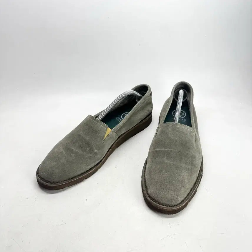 [BUNJANG] Genuio Vision Slip-on Olive Grey Size 42 / 270) 제누이오 리미티드 비지오네 슬립온
