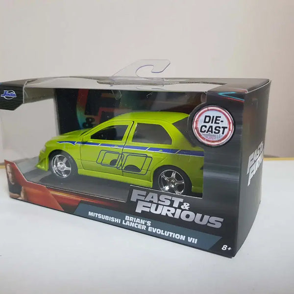 [BUNJANG] Jada Mitsubishi Lancer Evolution VII 'Brian' 1/32 Scale Model Car / 1/32 자다 분노의 질주 미쯔비시 랜서에볼루션 7 '브라이언'