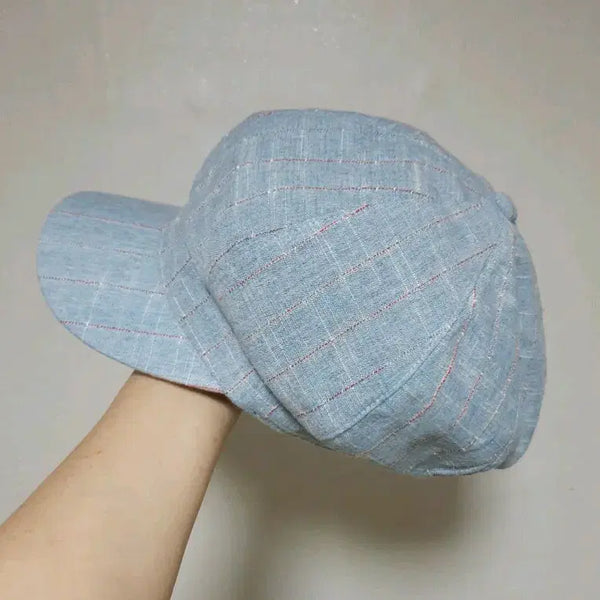 [BUNJANG] Sky Blue Newsboy Cap / 하늘색 뉴스보이캡  볼캡모자