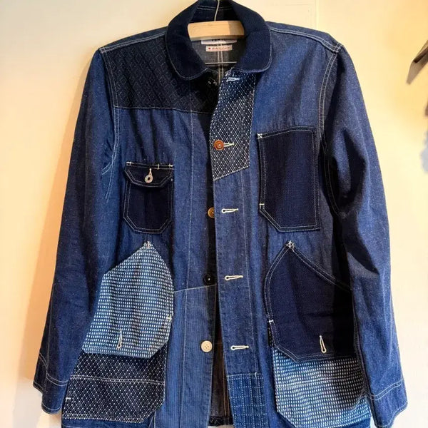 [BUNJANG] FDMTL Patchwork Denim Jacket / FDMtl 패치워크 데님 자켓