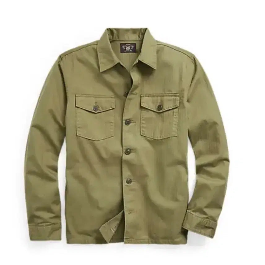 [BUNJANG] RRL Herringbone Twill Shirt / RRL 더블알엘 헤링본 트윌 셔츠