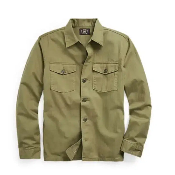 [BUNJANG] RRL Herringbone Twill Shirt / RRL 더블알엘 헤링본 트윌 셔츠