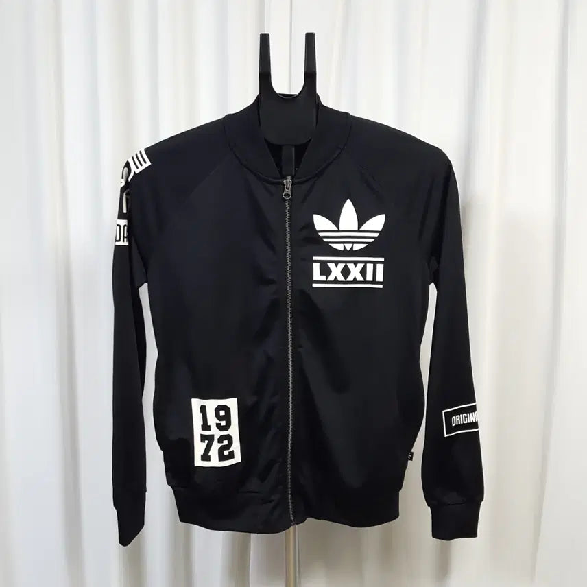 [BUNJANG] Adidas Men's Berlin Logo Blouson Track Top Jacket Size 95 / 아디다스 남성 베를린 로고 블루종 트랙탑 자켓 95 오일장