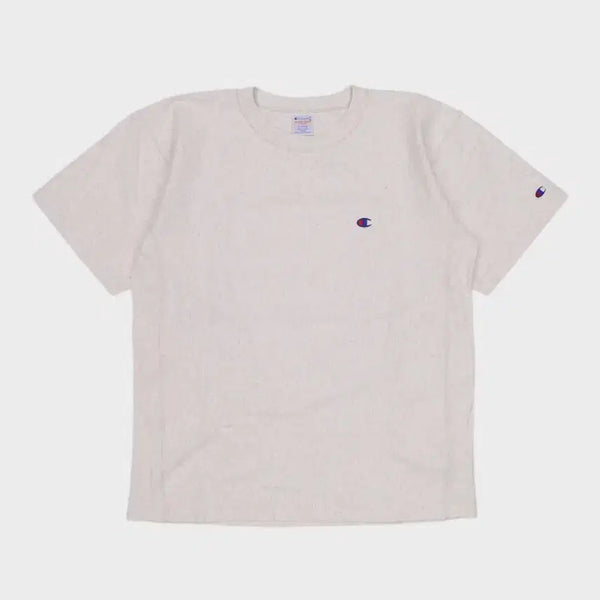[BUNJANG] Champion Short Sleeve T-Shirt Ivory / 챔피온 반팔티 아이보리