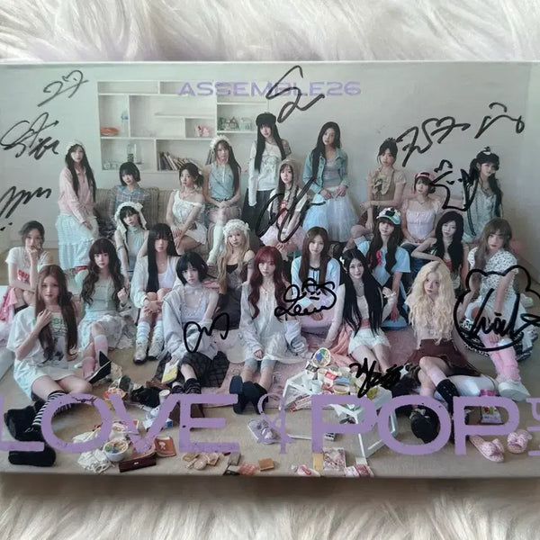 [BUNJANG] Triple S Assemble 26 Love Pop Pt. 1 Signed Album / 트리플에스 triple s 친필 싸인앨범