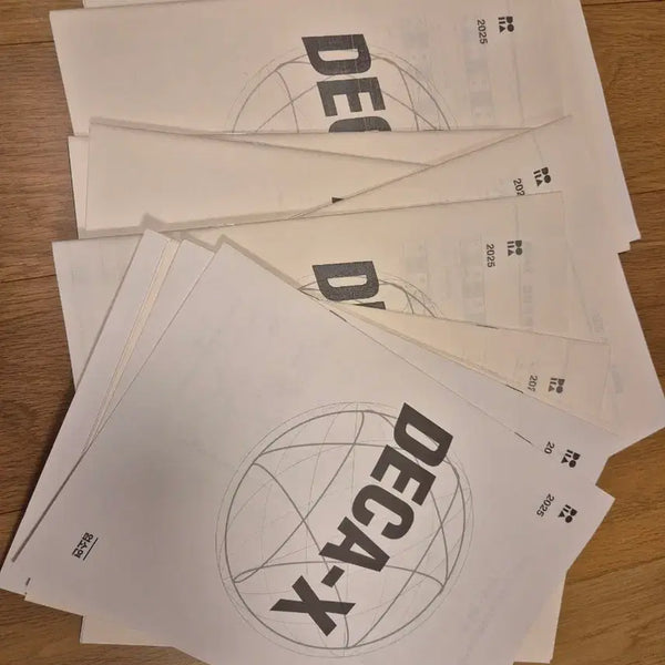[BUNJANG] Sidae Injae Eom So-yeon Deka Math Materials / 시대인재 엄소연 데카 수학자료 처분