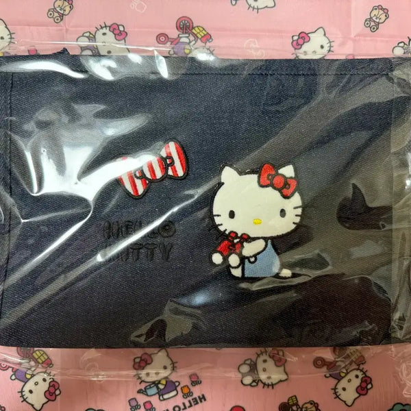 [BUNJANG] Hello Kitty Denim Pouch / 키티 청 파우치
