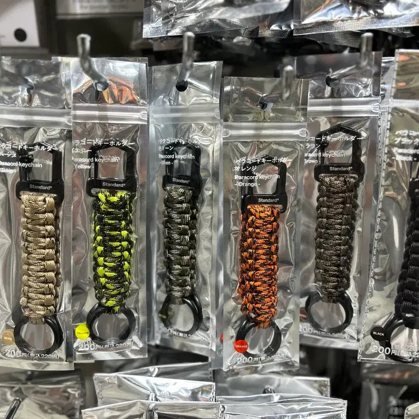 [BUNJANG] StandardProduct Rope Carabiner Keychain / 일본수입 StandardProduct 로프카라비너 스탠다드프로덕트키링