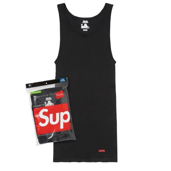 [BUNJANG] Supreme Haynes Tagless Tank Top Black M / 슈프림 헤인즈 태그리스 탱크탑 블랙 M 사이즈 팝니다