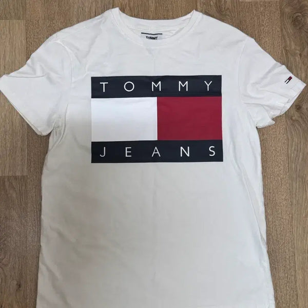 [BUNJANG] Tommy Hilfiger Tommy Jeans Logo T-Shirt / 타미힐피거 타미진스 로고 반팔