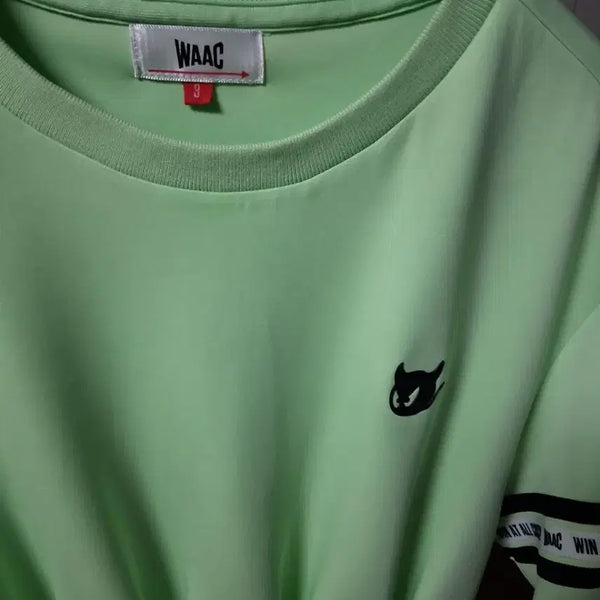 [BUNJANG] WAAC Mint Logo Dress (Size 3) / 왁 WAAC 민트색 로고 원피스(95)
