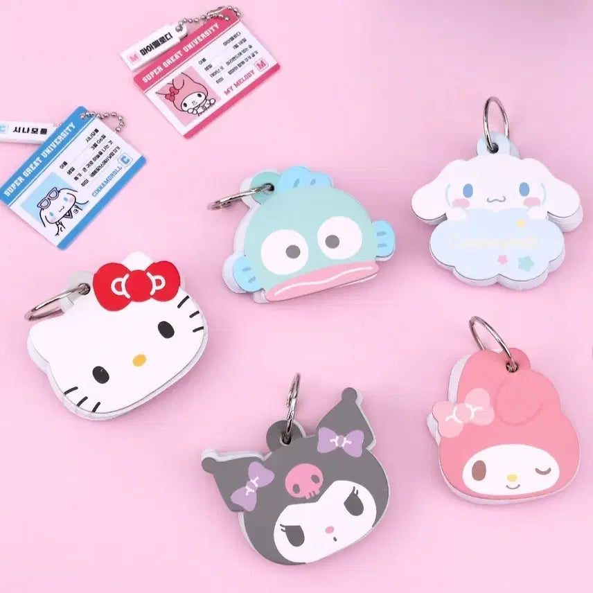 [BUNJANG] Sanrio Hello Kitty Ring Memo Pad / 산리오 헬로키티 링 메모장 메모지 수첩