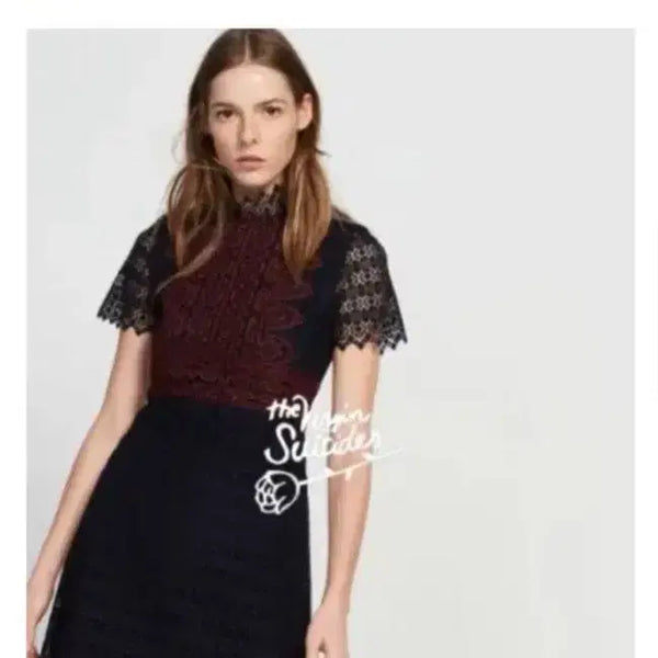 [BUNJANG] Sandro Lace Dress / 산드로 레이스 원피스(박은빈 원피스)