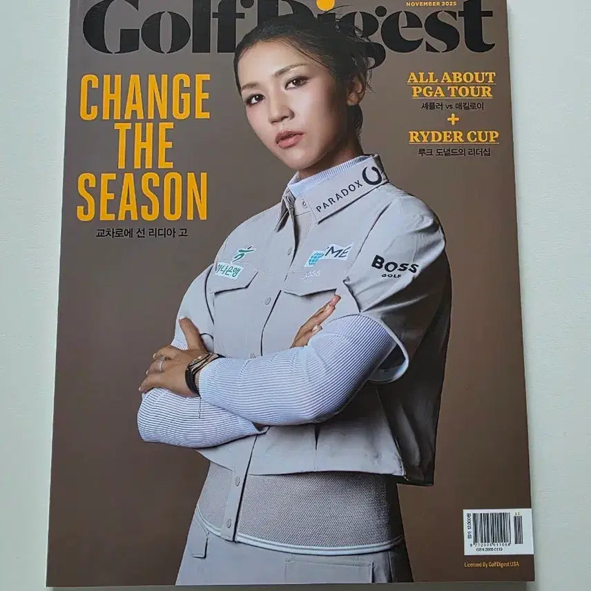 [BUNJANG] Golf Digest Magazine November 2025 Issue / 골프다이제스트 2025년 11월호잡지