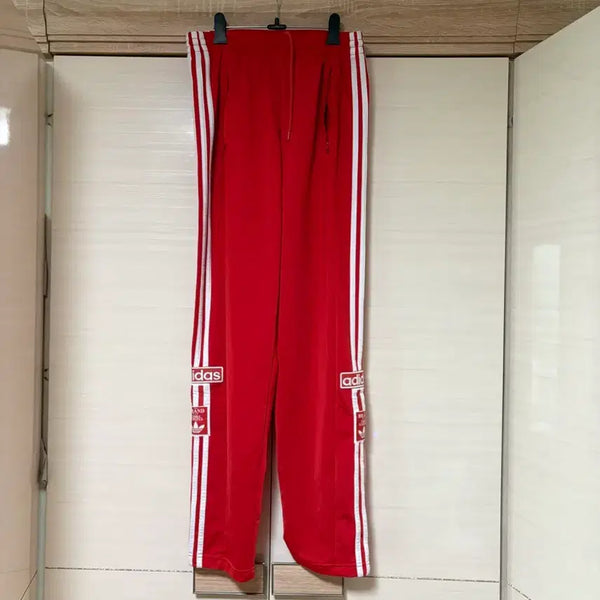 [BUNJANG] Adidas Adibreak Pants Red M / 아디다스 아디브레이크 팬츠 레드 M