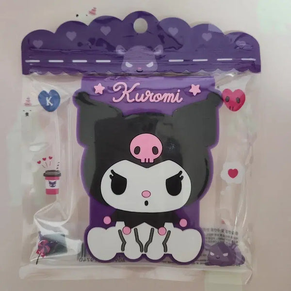 [BUNJANG] Kuromi Pocket Wappen Memo Pad / 쿠로미 포켓 와펜 메모지 메모장 수첩