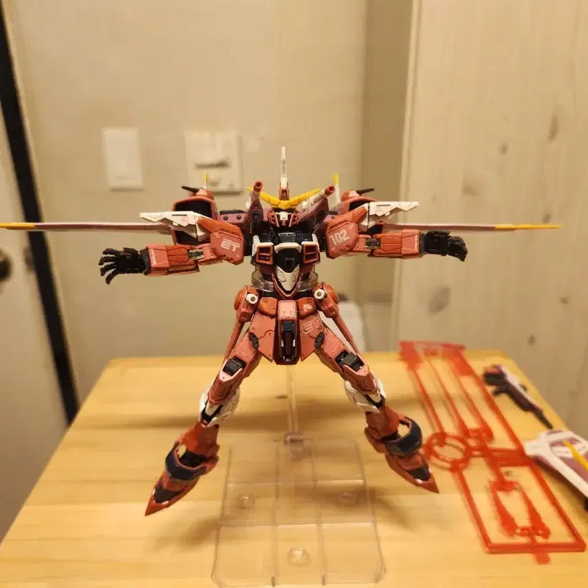 [BUNJANG] RG Justice + Stand (Pre-assembled) / [RG][가조립] 저스티스 + 스탠드