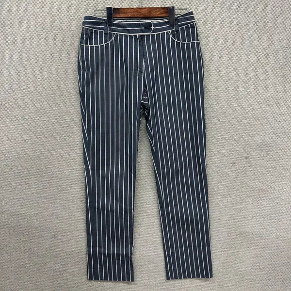 [BUNJANG] Fila Golf Striped Cotton Pants Size 70 / 필라 골프 스트라이프 면바지 70 D01927