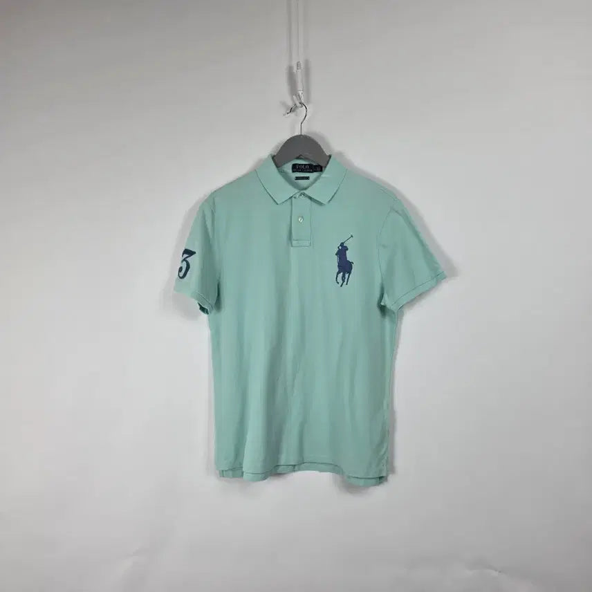 [BUNJANG] Polo Ralph Lauren Mint Big Pony Short Sleeve Polo Shirt Men's L / 폴로 랄프로렌 민트 빅포니 반팔 카라티 남 100, 260708