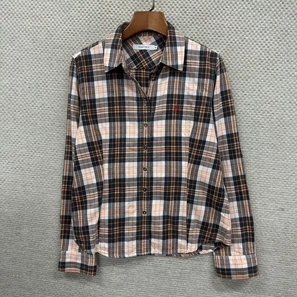 [BUNJANG] Beanpole Check Shirt 100 / 빈폴 체크 셔츠 100 D02011