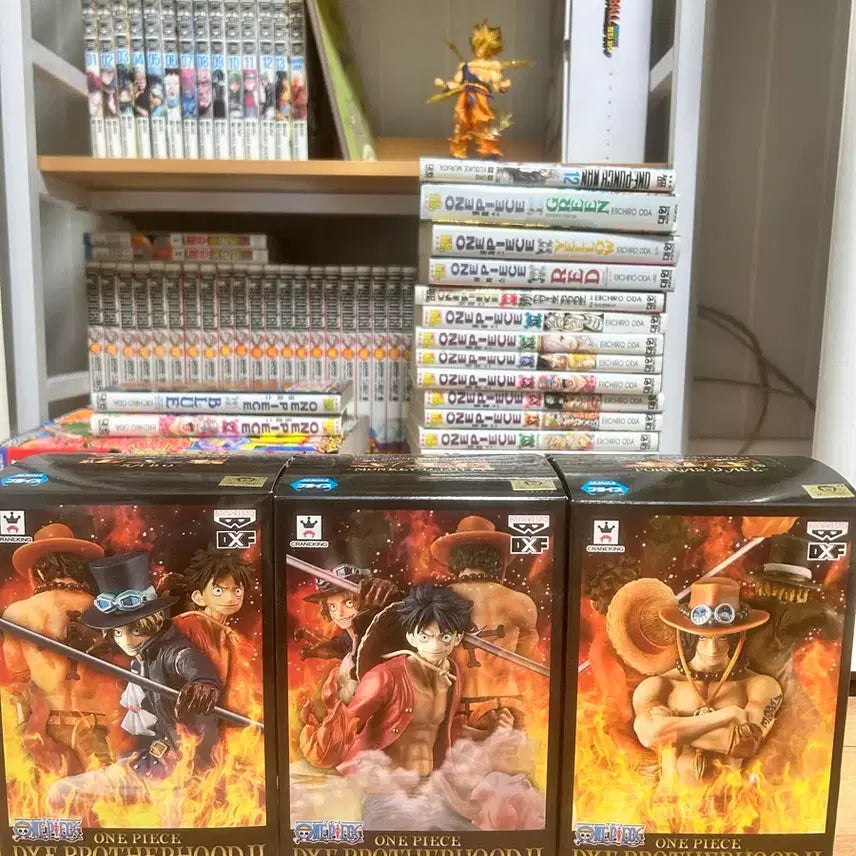 [BUNJANG] One Piece DXF Brotherhood 2 Figure 3 Set (Luffy, Ace, Sabo) / 원피스 DXF 브라더후드2 피규어 3종 세트