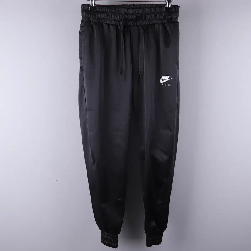 [BUNJANG] Nike Women's Air Satin Track Pants Black (S) / 나이키 여성 스포츠웨어 에어 사틴 트랙 팬츠 블랙 (S)