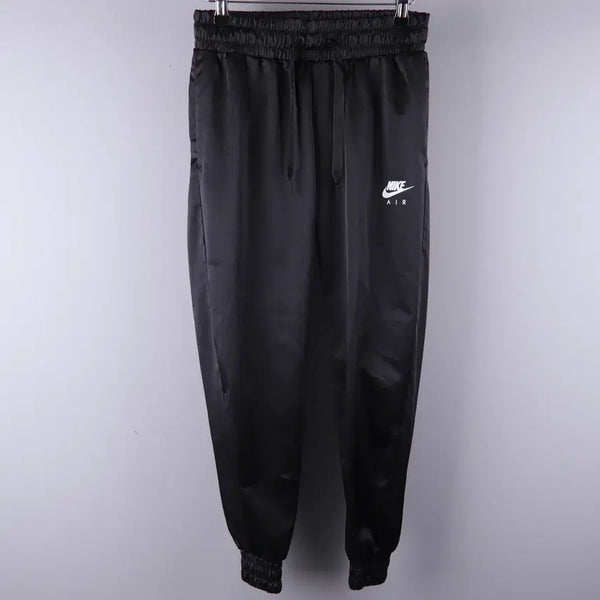 [BUNJANG] Nike Women's Air Satin Track Pants Black (S) / 나이키 여성 스포츠웨어 에어 사틴 트랙 팬츠 블랙 (S)