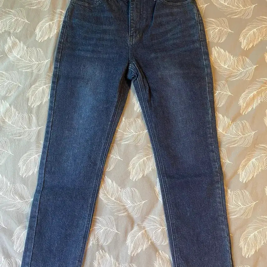 [BUNJANG] Joskin Women's Straight Fit Dark Wash Denim Jeans / 조스진 여성 청바지 데님바지